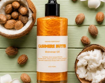 Olio corpo idratante al burro di cashmere di Karafa Essentials