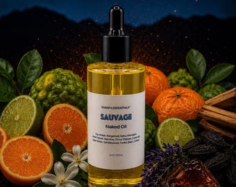 Olio corpo idratante Sauvage di Karafa Essentials