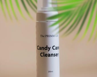 Limpiador facial de bastón de caramelo: Jabón facial natural de menta