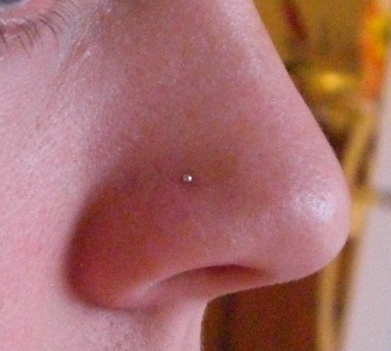 Unnoticeable nose best sale stud