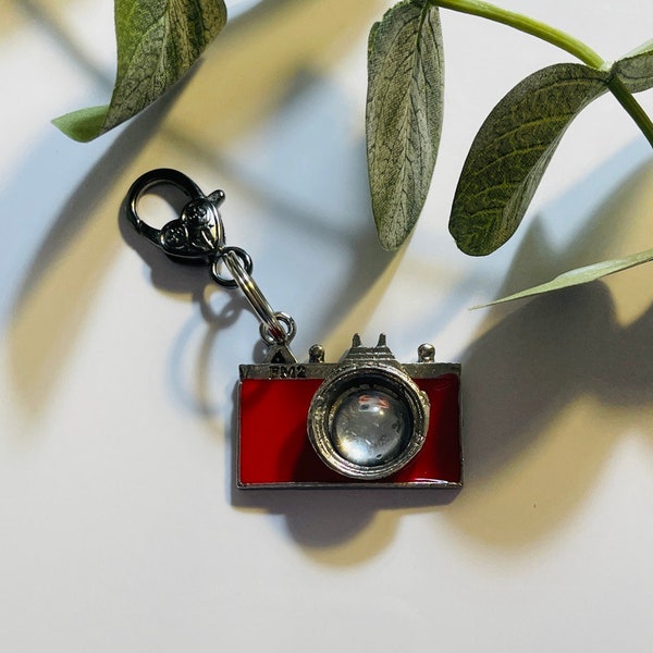 Photographer Photography Camera Unique Photo Gift Keychain Key Chain Purse Bag Book Bag Clip Charm