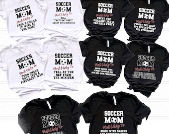 Funny Soccer Mom Sayings Bundle: Sarcastic Quotes (Digital Designs)