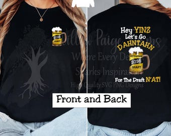 Pittsburgh Football Draft 2026 Langarmshirt, Pittsburghese Spruch, Pittsburgh Fan Geschenk, Unisex Football Shirt, Steelers Draft Shirt, Geschenk
