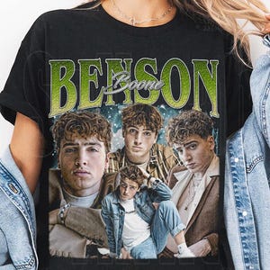 Benson Boone Vintage Shirt, Benson Boone 90s Rap Tee, Gift For Woman and Man Unisex T-Shirt