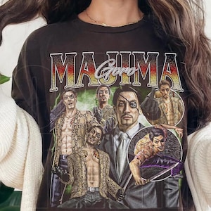 Goro Majima Vintage Shirt, Yakuza Bootleg T Shirt Man Woman Unisex T-Shirt, Gift For Him, Best Gift For Her Tees ST28
