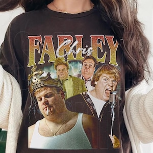 Chris Farley Tee, Tribute T-Shirt, Comedian Fan Shirt, Chris Farley Gift, Comedy Lover Shirt, Comedian Apparel