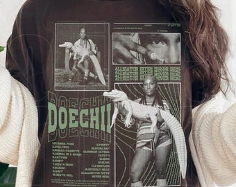 DOECHII Alligator Bites Never Heal T-Shirt, Doechii Brutalism graphic tee