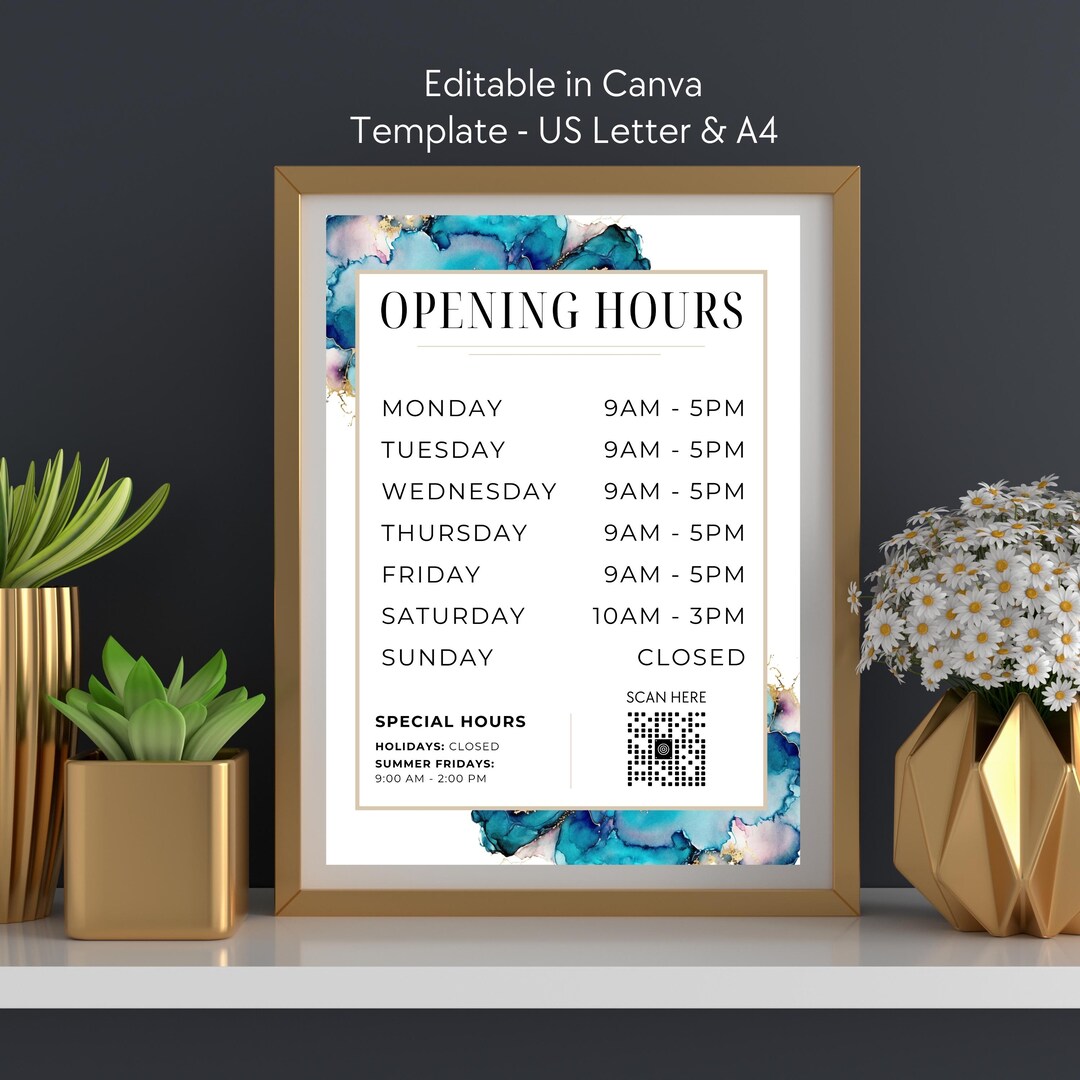 Open Hours Layout This item is unavailable - Etsy