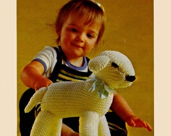 Spring Lamb Knitting Pattern PDF Dale Stratford 6