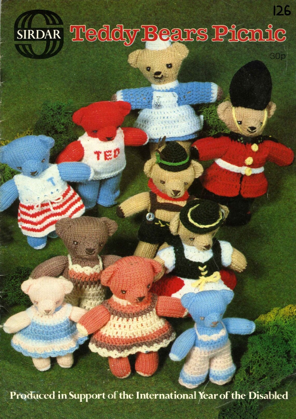 Vintage Soft Toys 22 for You to Make Knitting/crochet Etsy UK