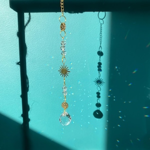 Crystal suncatcher mobile