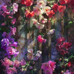 Sweet Pea Seeds Lathyrus odoratus Fragrant Garden Flowers Outdoor Climbing Vine