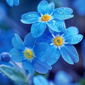 Vergissmeinnicht Samen Myosotis alpestris Blau Frühling mehrjährige Blumensamen für Garten im Freien Wildblumen blüht einfach zu