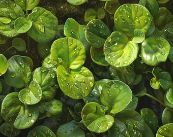 Tuinkerszaden Lepidium Sativum Microgreens Spruiten Binnen Buiten Culinaire Kruidentuin