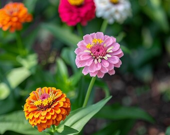 ブルージニアの種子 - ジニア ハゲアナ - 家宝のジニアの種子 - 一年草