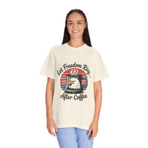 Coffee Lover Unisex T-shirt | Let Freedom Talk Design