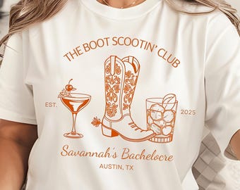 Cowgirl Shirt Design, Bachelorette Logo, Last Rodeo PNG, Western Bach Template, Editable Canva Template Design, Party Graphic PNG