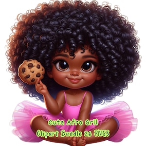 26 Cute Afro Girl clipart bundle,Fashionable Girl Graphics,afro girl clipart,denim girl clipart,beautiful girl clipart,black girl png