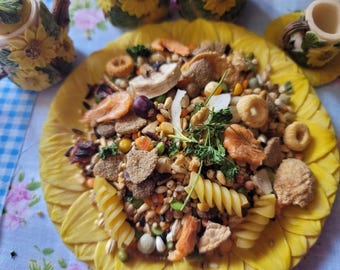 Rat and Mouse Superfood Mix: Antioxidant Rice, Veggies, Herbs, Kelp, SHUNAMITE