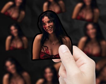 Horror Sticker | Sticker for horror fans | Glossy Vinyl Stickers |