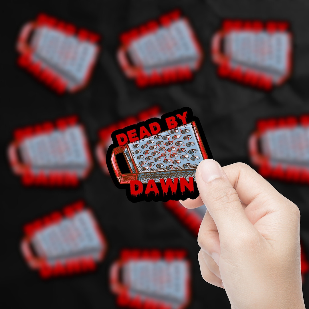 Dead by Dawn Sticker | Horror Sticker | Sticker for Horror Fans ...