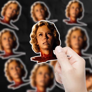 Horror Movie Sticker | Horror Sticker | Sticker for horror fans | Halloween | Glossy Vinyl Stickers