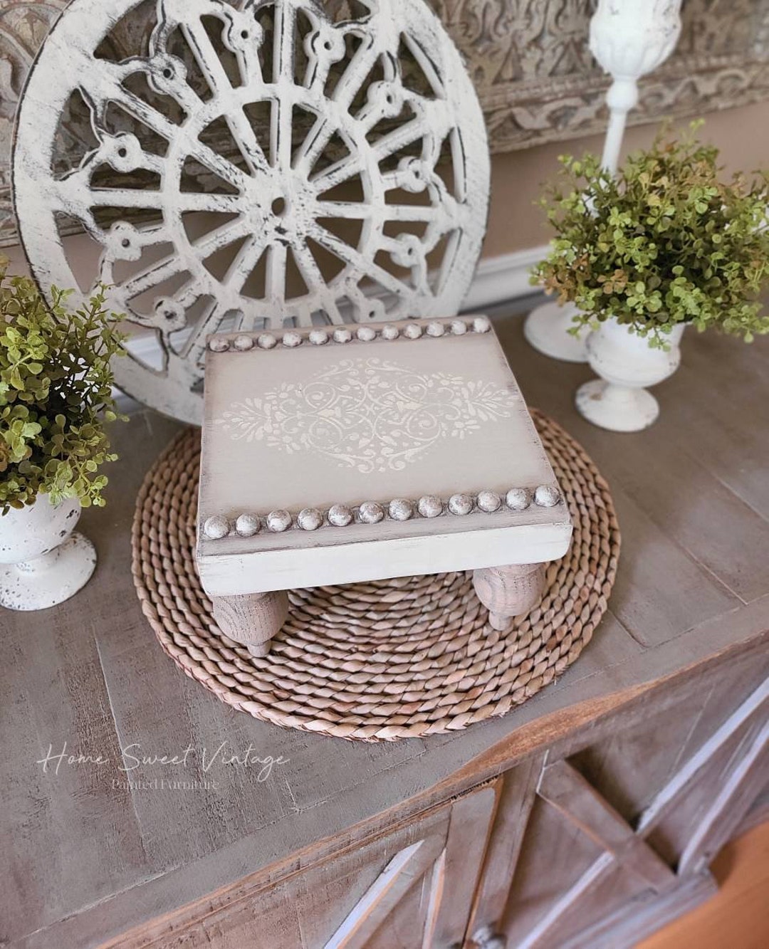 Small Farmhouse Table Riser Tray - Etsy