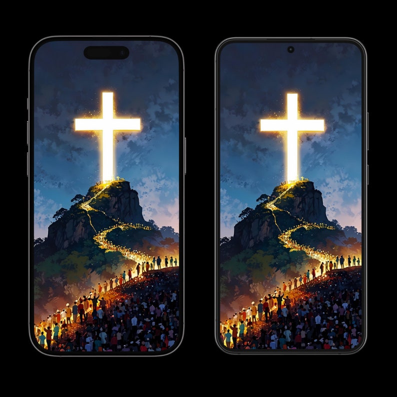 Jesus Christ Cross Wallpaper for iPhone and Android, Christian