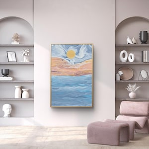Wall art, home decor, wall decor, modern art, abstract art, acrylic painting.