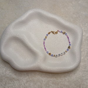 Guts Bracelet, Beaded bracelet, Olivia Rodrigo inspired, Purple bracelet, Guts world tour