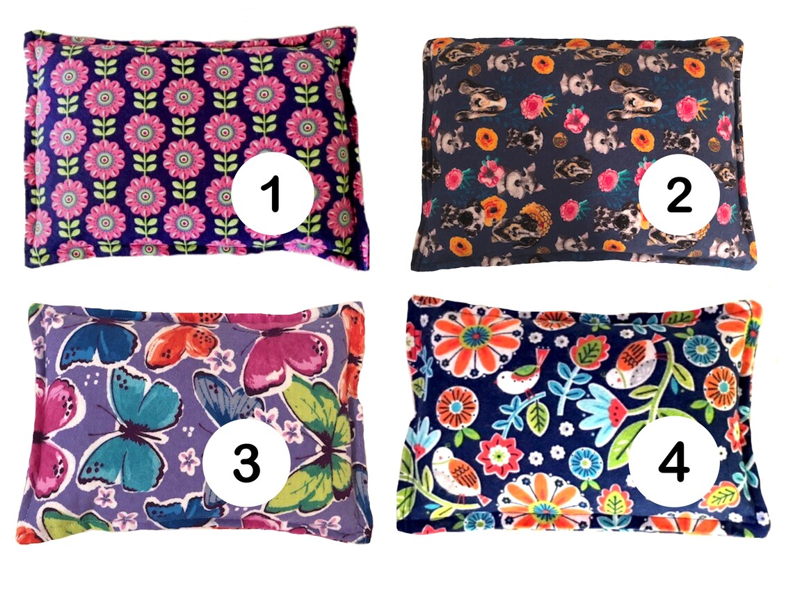 Microwave Heating Pad Corn Heating Pad Floral Gifts for Her Etsy