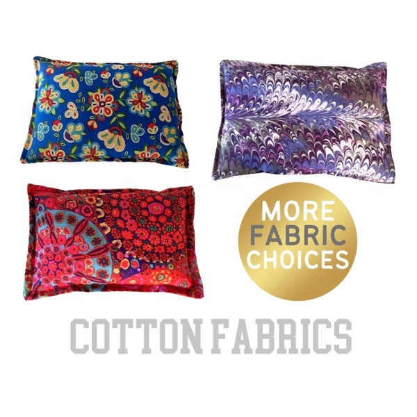 Reusable Microwave Heat Pad, Floral Corn Heating Pad, Corn Heating Pad, Corn Bag, Cramp Relief, Choice of Many Fabrics