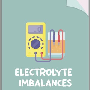 Electrolytes Bundle Study Guide (PDF)| In-Depth Electrolyte Imbalance and Fluid Management Guide