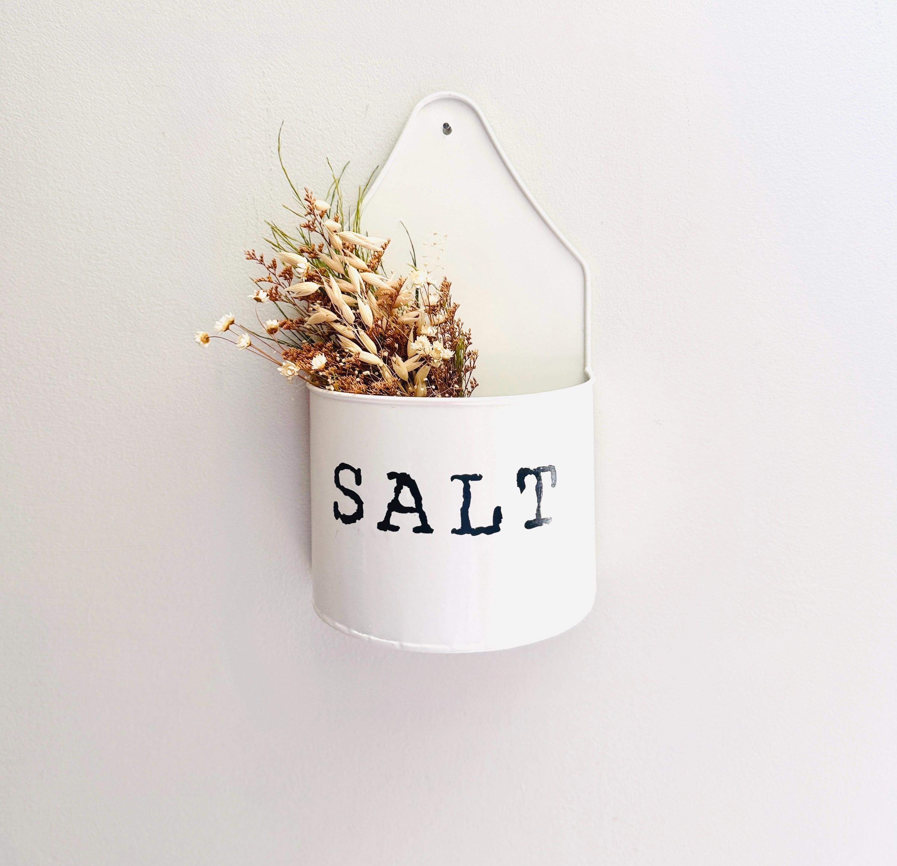 Vintage Salt Wall Box - Etsy