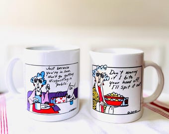 Vintage 1990s Maxine coffee mugs — your choice!