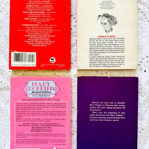 Puede incluir: Cuatro libros de bolsillo dispuestos en una cuadr&iacute;cula. El superior izquierdo es rojo con texto blanco, el superior derecho es crema con una ilustraci&oacute;n negra, el inferior izquierdo es rosa con bordes decorativos y el inferior derecho es morado con texto blanco.