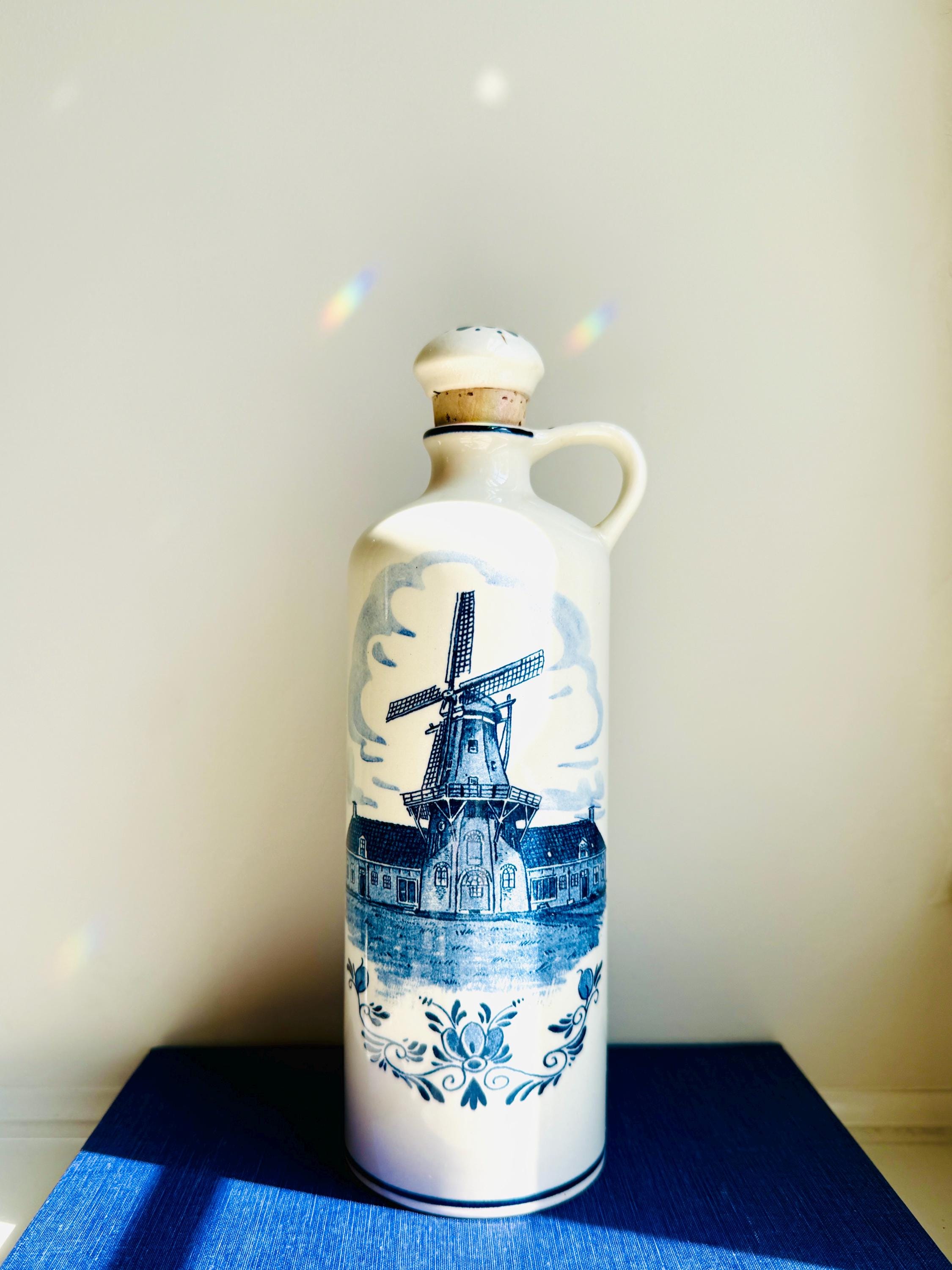 Delft Blue Bols Bottle - Etsy