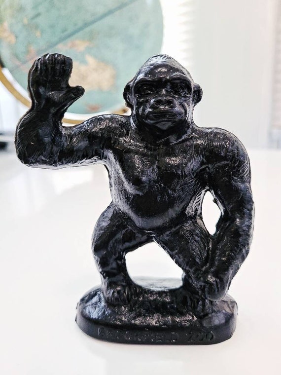 Brookfield Zoo Christmas Mold A Rama 2022 Retro Gorilla Animal Figurine : Mold-O-Rama Souvenir From | Etsy