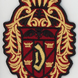 Patch Dracula&#39;s Crest Dracula Ring Horror Vampire Nosferatu Living Dead NFP019