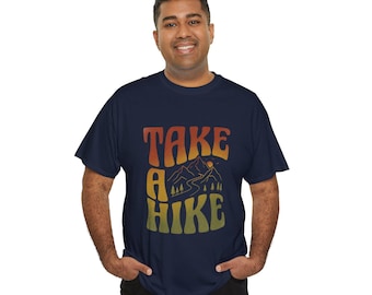 Retro Mountain 'Take A Hike' Tee | Hiking Graphic Shirt