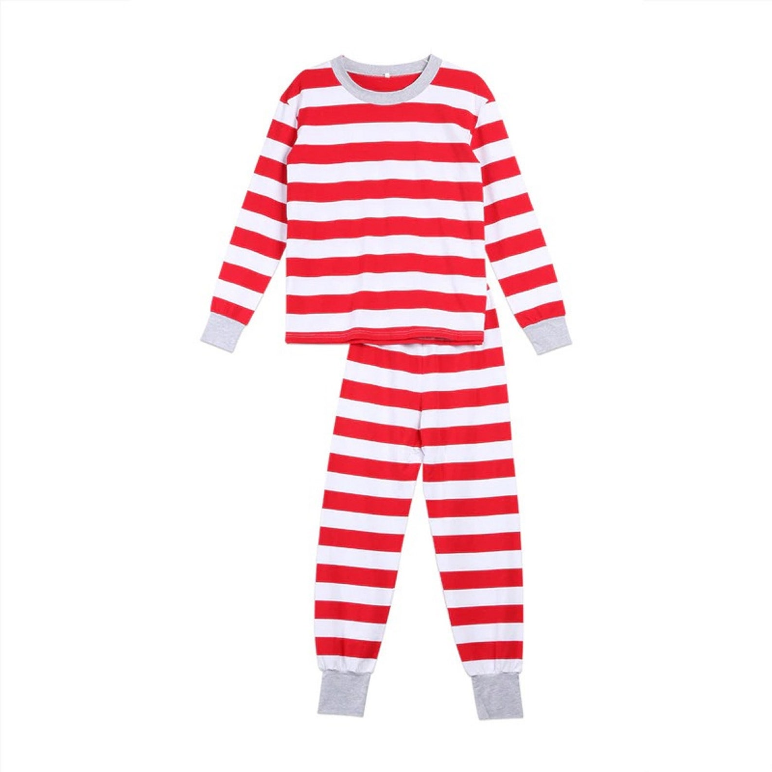 Winter Stripe Family Matching Pajamas Set Christmas Nightwear - Etsy