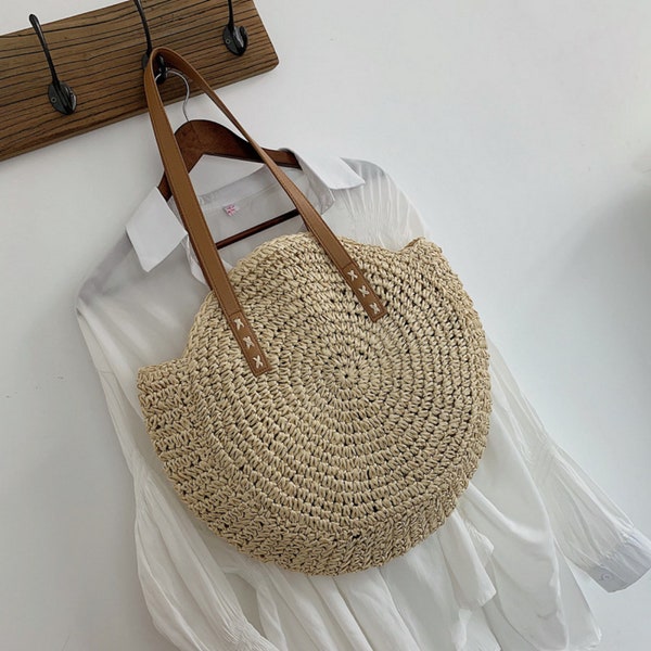 Summer Straw Bag Etsy