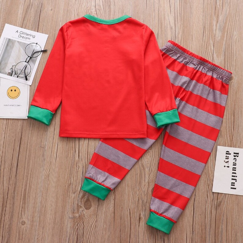 Christmas Family Matching Pajamas Clothing Set Family Clothes Etsy