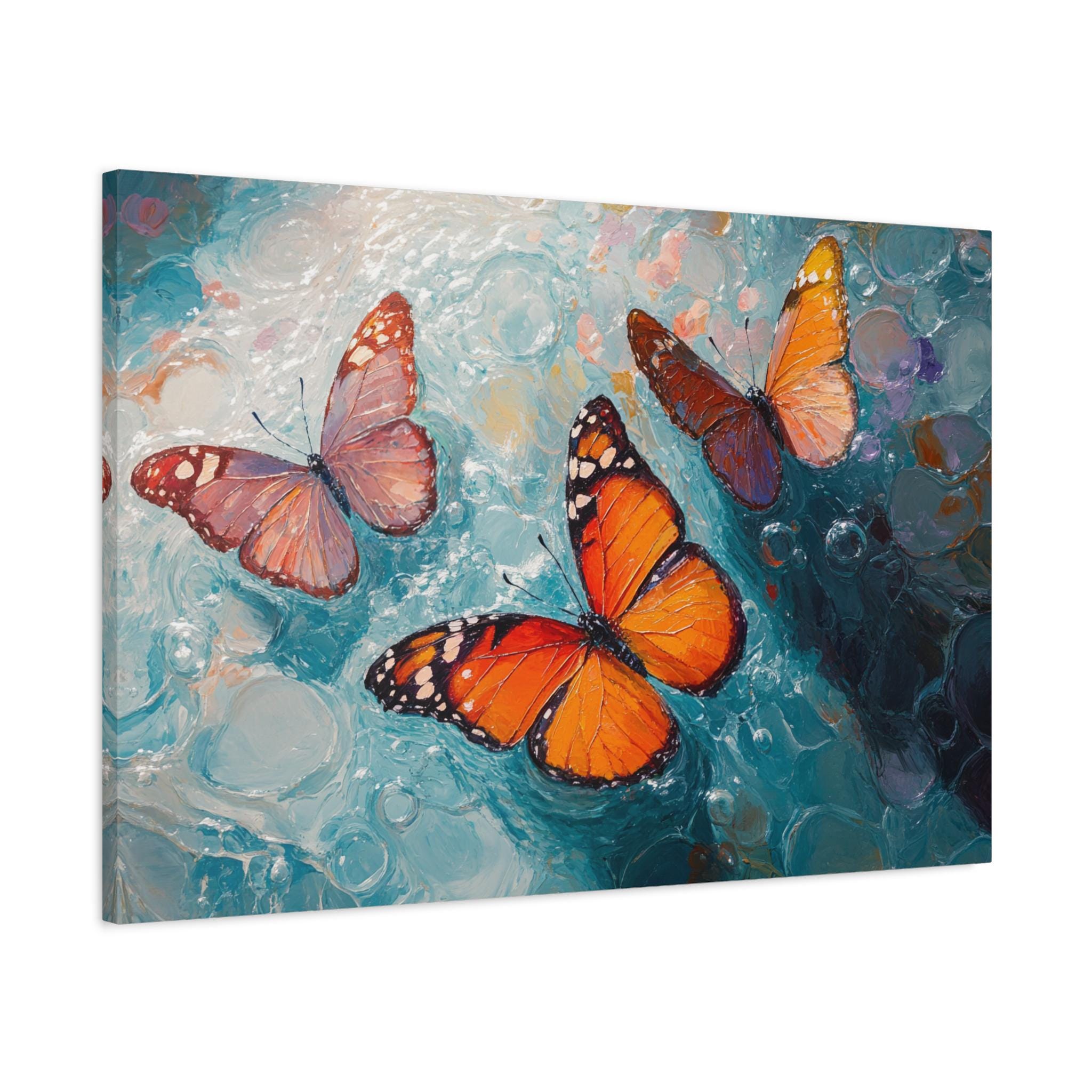 Abstract Butterfly Canvas Print: Nature-inspired Wall Art - Etsy