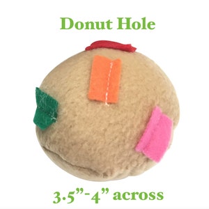 Donut Kissen Schnittmuster VIDEO PDF Sofort Download Donut Kissen Nähanleitung & Schnittmuster Donut Hole Too Anfänger nähen Bild 5