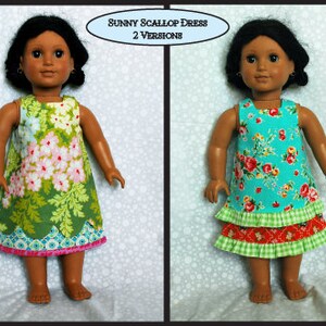 Jona Giammalva Doll Combo 1 4 patterns 18 and baby doll pdf pattern e-book, 18 inch doll pattern, sewing tutorial, pdf sewing pattern image 3