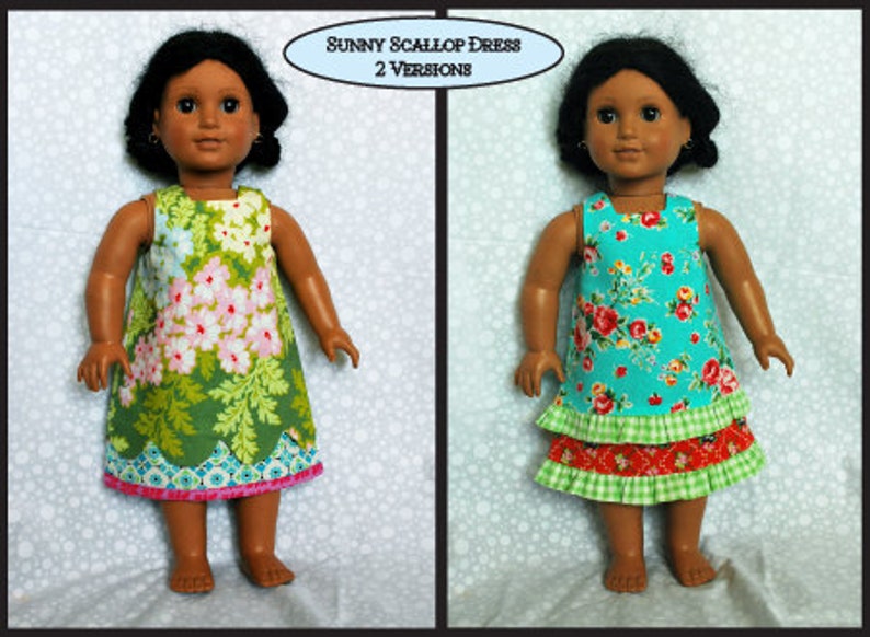 Jona Giammalva Doll Combo 1 4 patterns 18 and baby doll pdf pattern e-book, 18 inch doll pattern, sewing tutorial, pdf sewing pattern image 3