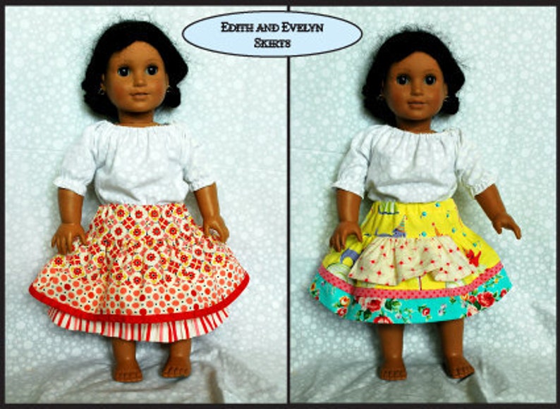 Jona Giammalva Doll Combo 1 4 patterns 18 and baby doll pdf pattern e-book, 18 inch doll pattern, sewing tutorial, pdf sewing pattern image 2