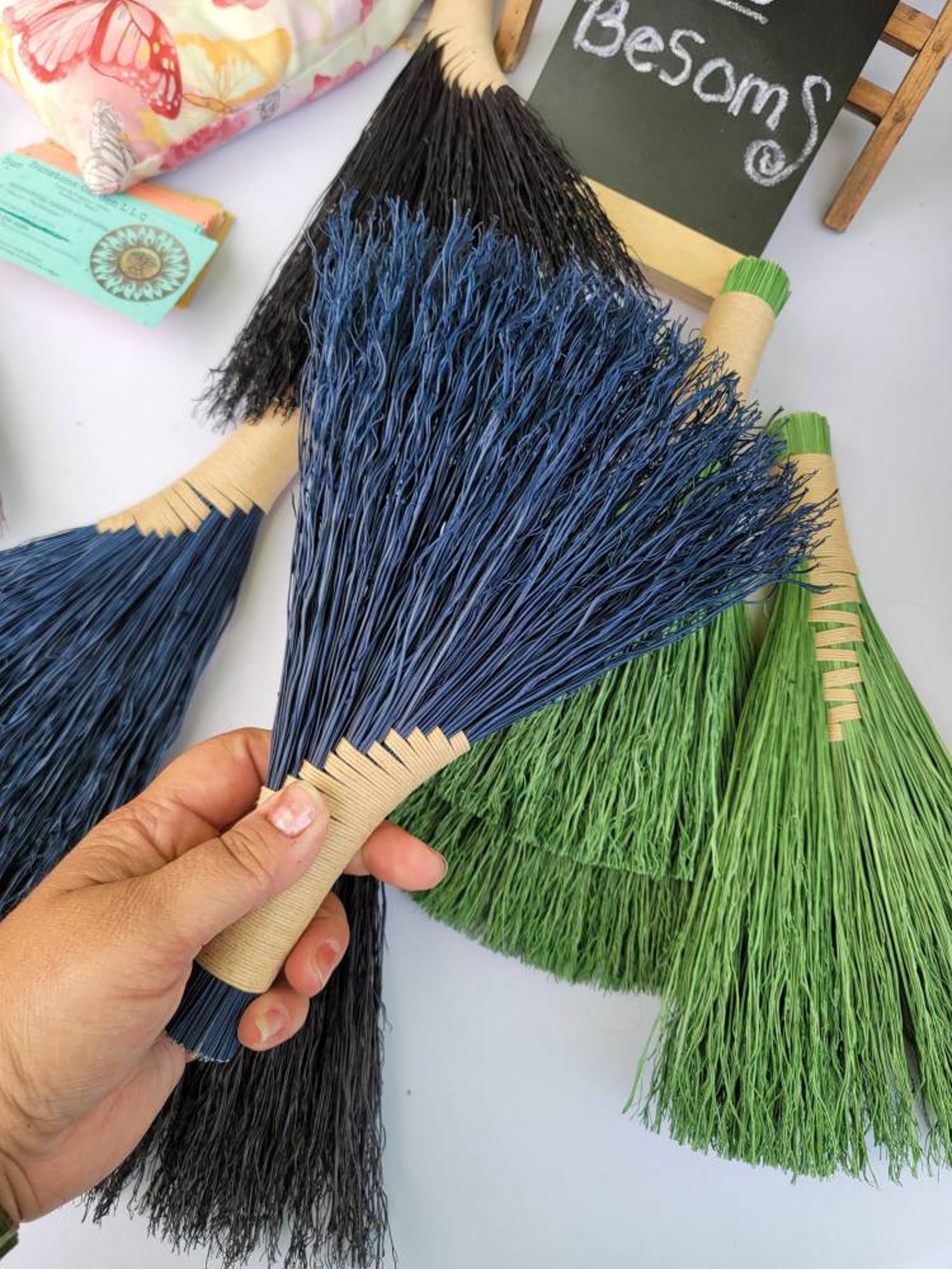 Hand Broom Altar Broom Mini Decorative Broom Broomcorn Etsy