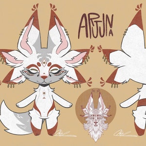 Squishy Furry reference art commissions